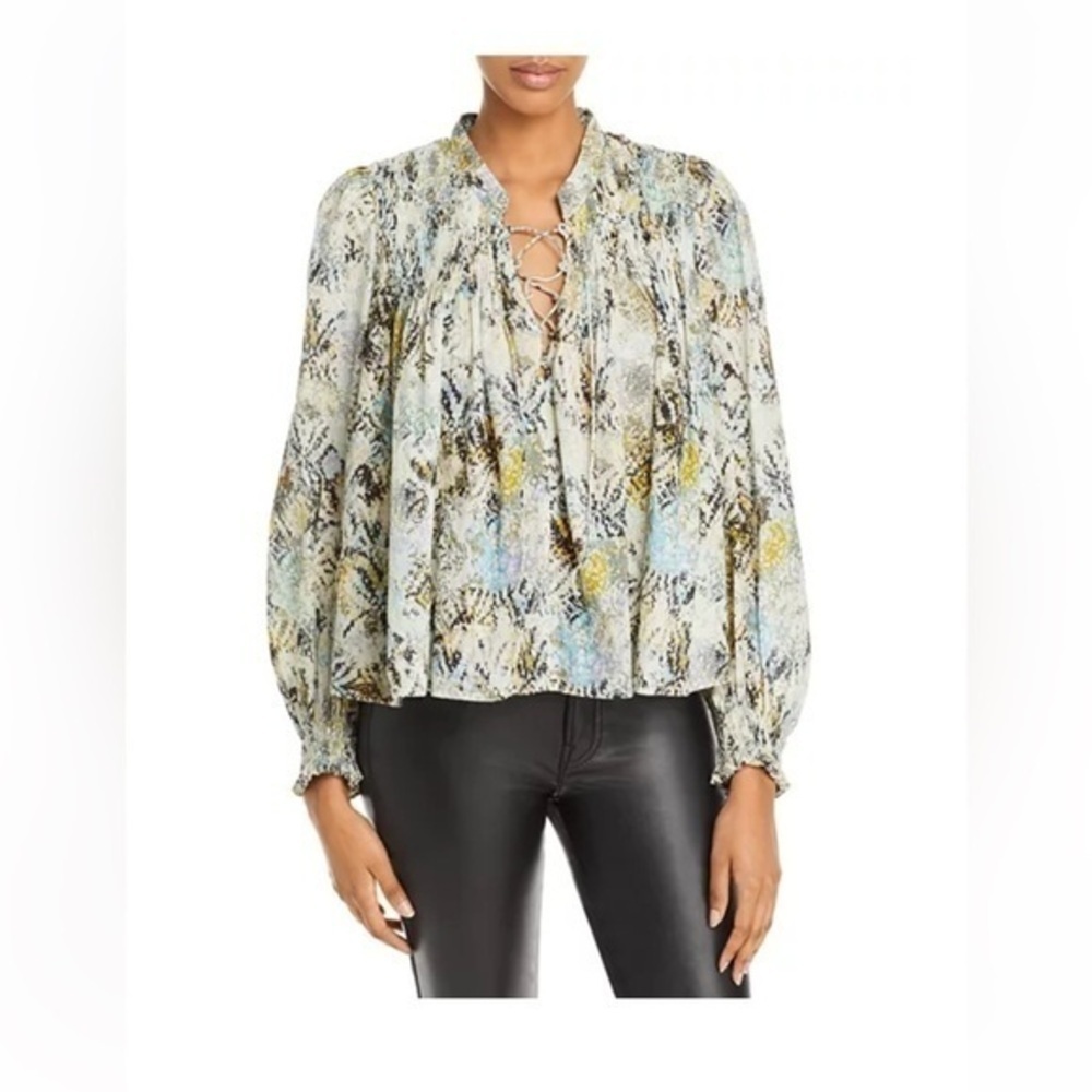 IRO Kleok Blouse Silk Blend Large (40)